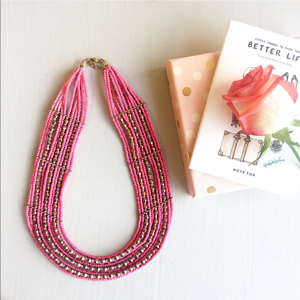 Handmade beaded Tribal necklace ❤️